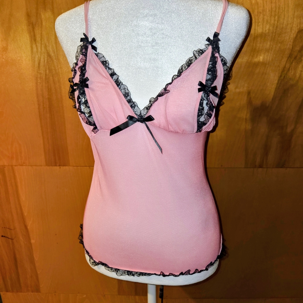 Vintage Y2K Victoria’s Secret Sexy Little Things lace Tank Camisole lingerie